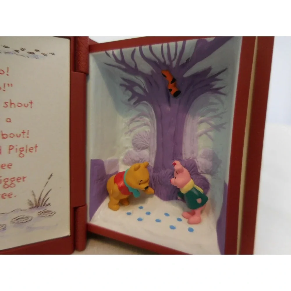 Grolier Disney Ornament Winnie the Pooh Hunny Pot The Pooh #4 Tracking The Jagul